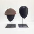 DL780 Fashion customized head mannequin for hat ,wigs head mannequin with logo customized metal base